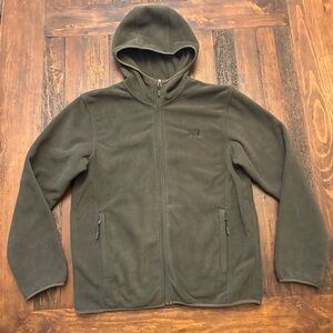 New Balance Men's Khaki Fleece Jacket